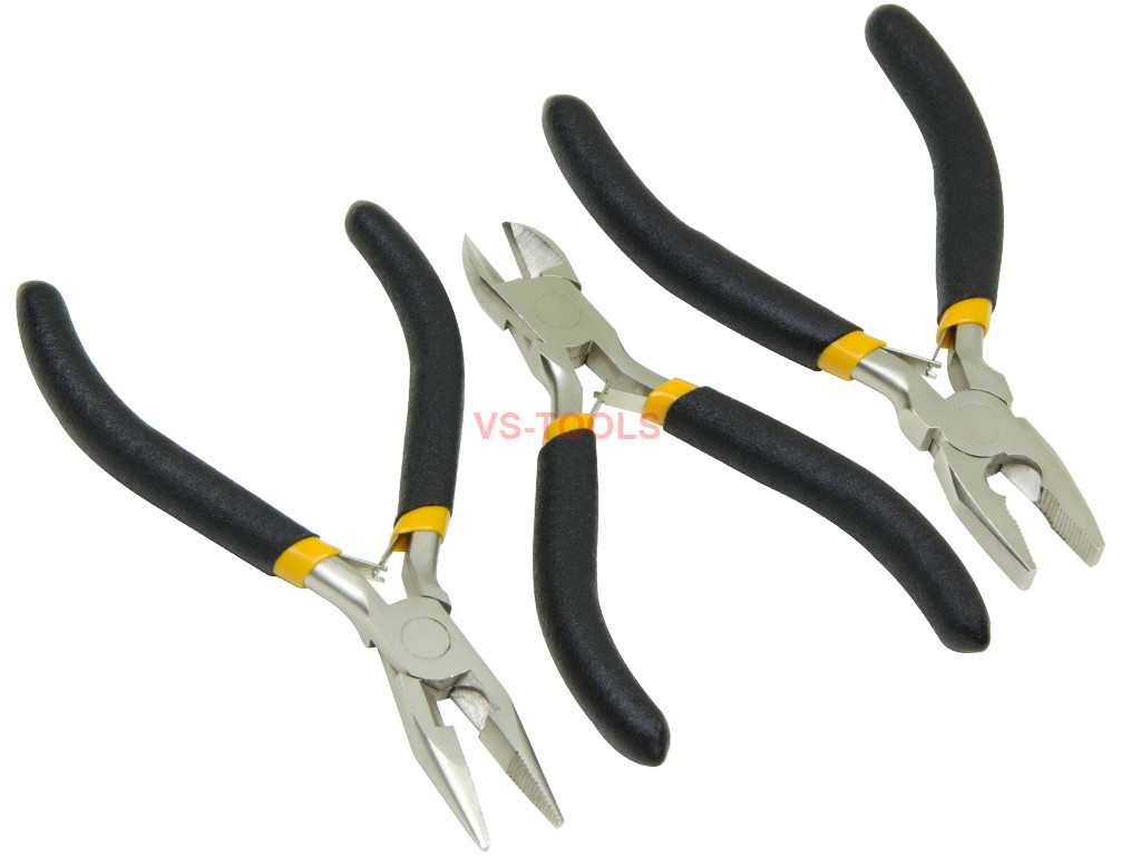 Diagonal Mini Cutting Combination Long Nose Cutter Pliers